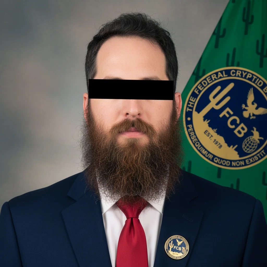Special Agent in Charge Pat Briney in his official Bureau portrait.